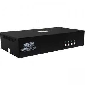 Tripp Lite Secure KVM Switch, 4-Port, Dual Head, DVI to DVI, NIAP PP4.0, Audio, CAC, TAA B002-DV2AC4