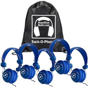 Hamilton Buhl Sack-O-Phones Headset SOP-FVBLU