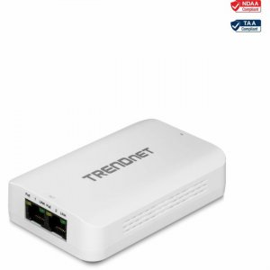 TRENDnet 2-Port Gigabit PoE++ Extender TPE-BE200
