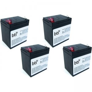BTI UPS Battery Pack SP12-5-T2-4PK-BTI SP12-5-T2