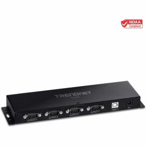 TRENDnet 4-Port USB to Serial RS232 Hub TU-S4