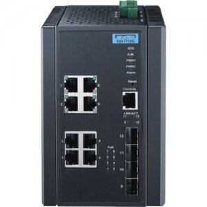 B+B SmartWorx Ethernet Switch EKI-7712G-4FMPI-AU EKI-7712G-4FMPI