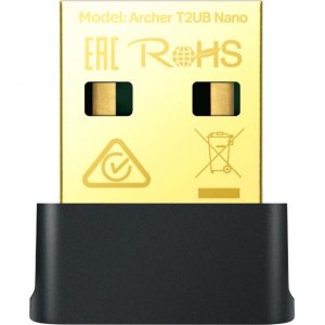 TP-LINK AC600 Nano Wi-Fi Bluetooth 4.2 USB Adapter ARCHER T2UB NANO