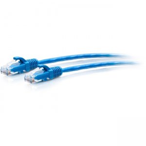 C2G 10ft Cat6a Snagless Unshielded (UTP) Slim Ethernet Patch Cable - Blue C2G30134
