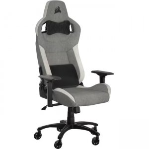 Corsair T3 RUSH Fabric Gaming Chair (2023) - Grey/White CF-9010058-WW