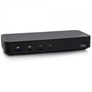 C2G USB C Triple 4K Monitor Docking Station - HDMI, DisplayPort, Ethernet C2G54538