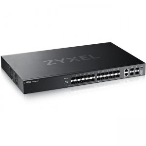 ZyXEL 24-port SFP L3 Access Switch with 6 10G Uplink XGS2220-30F-DC XGS2220-30F