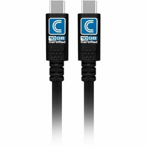 Comprehensive Pro AV/IT Integrator Series USB-C Data Transfer Cable USB10G-CC-10PROBLKA
