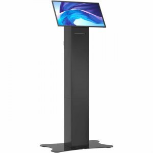 CTA Digital Floor Stand Kiosk w/ Printer Storage for Monitors up to 31.5" PAD-PARAFP
