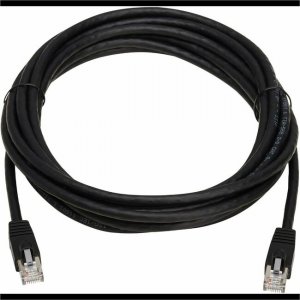 Tripp Lite Cat8 40G Snagless SSTP Ethernet Cable (RJ45 M/M), PoE, Black, 15 ft. (4.6 m) N272-F15
