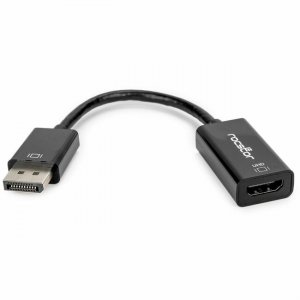 Rocstor DisplayPort 1.2 to HDMI 4K/60Hz Active Adapter Converter - M/F - Black Y10A101-B2