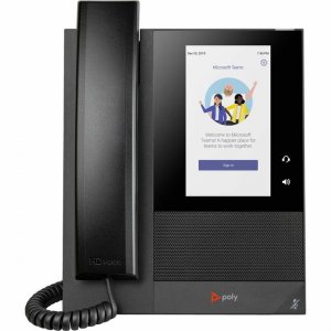Poly Business Media Phone for Microsoft Teams and PoE-Enabled 848Z8AA#AC3 CCX 400