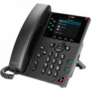 Poly 6-Line IP Phone and PoE-enabled 89B68AA VVX 350
