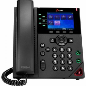 Poly 6-Line IP Phone and PoE-enabled with Power Supply 89K70AA#ABA OBi VVX 350