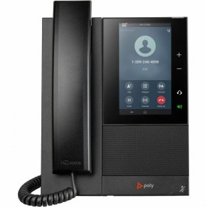 Poly Business Media Phone with Open SIP and PoE-Enabled GSA/TAA 849B5AA#ABA CCX 500