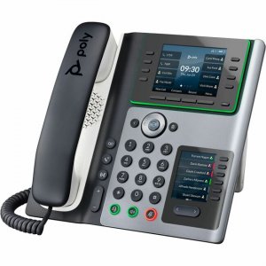 Poly Edge IP Phone and PoE-Enabled with Power Supply 89B55AA#ABA E450