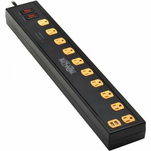 Tripp Lite Protect It! 10-Outlets Surge Suppressor/Protector TLP1010USB