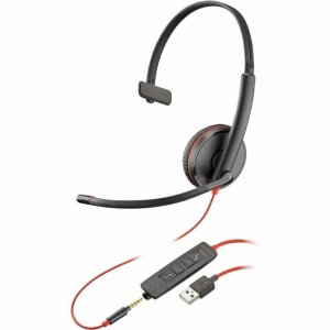 Poly Blackwire Monaural USB-A Headset TAA (Bulk) 8M3Y1A6#ABA 3215