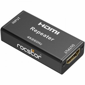 Rocstor 4Kx2K HDMI Repeater Extender - HDMI2.0 Signal Booster & Video Amplifier Y10G003-B1