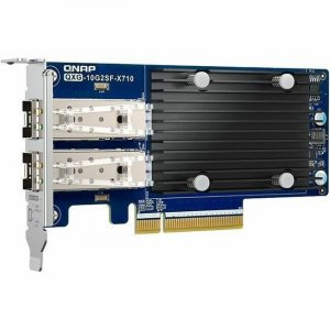 QNAP Dual-port, 10 GbE Network Expansion Card QXG-10G2SF-X710