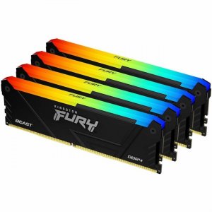 Kingston FURY Beast 64GB (4 x 16GB) DDR4 SDRAM Memory Kit KF432C16BB2AK4/64