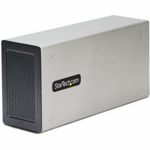 StarTech.com Thunderbolt 3 Dual PCIe 3.0 Expansion Chassis - 8K 60Hz DisplayPort 2TBT3-PCIE-ENCLOSURE