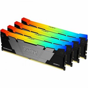 Kingston FURY Renegade 32GB (4 x 8GB) DDR4 SDRAM Memory Kit KF432C16RB2AK4/32