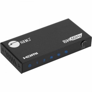 SIIG 1x2 8K60Hz HDMI Splitter with VRR/ALLM - 40G - EDID management - Down scaler CE-H27N11-S1