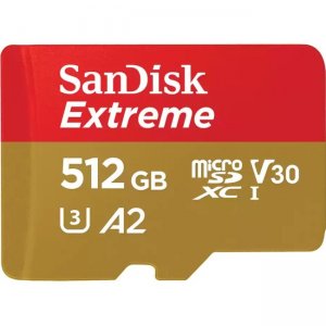 SanDisk Extreme microSDXC UHS-I Card SDSQXAV-512G-GN6MA