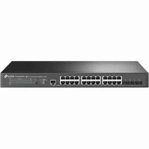 TP-LINK JetStream 24-Port 2.5GBASE-T and 4-Port 10GE SFP+ L2+ Managed Switch with 16-Port PoE