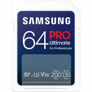 Samsung PRO Ultimate 64GB SDXC Card MB-SY64S/AM