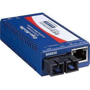 Advantech 10/100/1000Mbps Miniature Media Converter with LFPT IMC-370-SE-PS-A