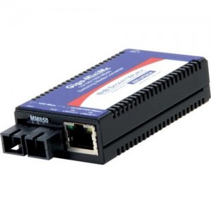 Advantech 10/100/1000Mbps Miniature Media Converter IMC-370-SL-PS