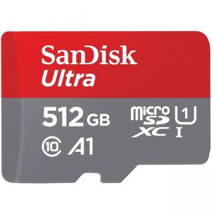 SanDisk Ultra® microSDXC™ UHS-I Card with Adapter - 512GB SDSQUA4-512G-AN6MA
