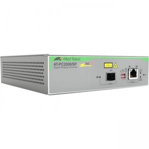 Allied Telesis PoE+ to SFP Switching Media Converter AT-PC2000/SP-960 PC2000/SP