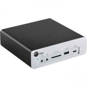 SIIG Thunderbolt 3 DP 1.4 Docking Station with Dual M.2 NVMe SSD & 87W Power Delivery JU-DK0K11-S1