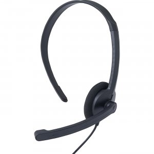 Verbatim Mono Headset with Microphone and In-Line Remote 70722 VER70722
