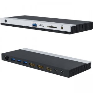 4XEM USB-C Triple Display Docking Station with Power Delivery (2 DP + 1HDMI) 4XUMD02