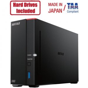 Buffalo LinkStation 4TB Hard Drives Included (1 x 4TB, 1 Bay) LS710D0401 710D