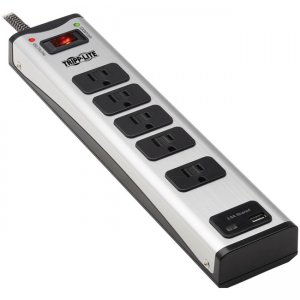 Tripp Lite by Eaton Protect It! 5-Outlet Surge Suppressor/Protector TLM506USBC