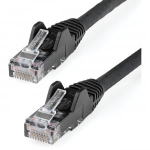 StarTech.com 6ft LSZH CAT6 Ethernet Cable - Black Snagless Patch Cord N6LPATCH6BK STCN6LPATCH6BK