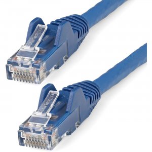 StarTech.com 10ft LSZH CAT6 Ethernet Cable - Blue Snagless Patch Cord N6LPATCH10BL STCN6LPATCH10BL