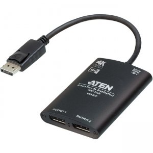 Aten 2-Port True 4K DisplayPort MST Hub VS92DP
