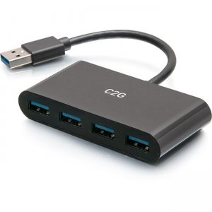 C2G 4-Port USB-A 3.0 Hub - SuperSpeed USB 5Gbps C2G54461