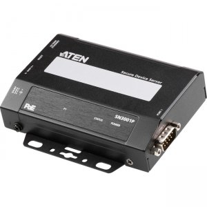 Aten 1-Port RS-232 Secure Device Server with PoE SN3001P