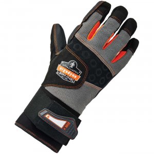 Ergodyne ProFlex Certified Anti-Vibration Gloves + Wrist Support 17732 EGO17732 9012