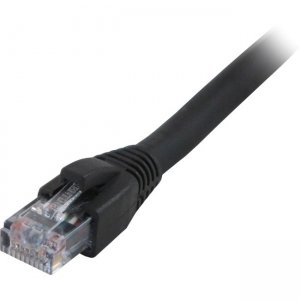 Comprehensive Cat6 Snagless Patch Cable 7ft Black - USA Made & TAA Compliant CAT6-7BLK-USA