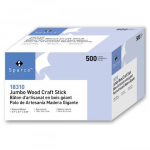 Sparco Jumbo Craft Sticks 18310 SPR18310