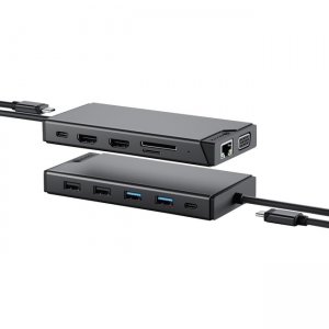 Alogic USB-C 12-in-1 Dual Display Mini Dock DUCDMV2 MV2