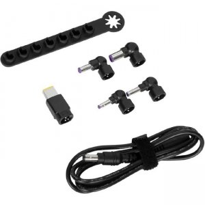 Targus 90W Legacy Power Accessory Kit (DC Cable to Tip + 5 Tips + Storage Bar) - 1.8M ACC1134GLX
